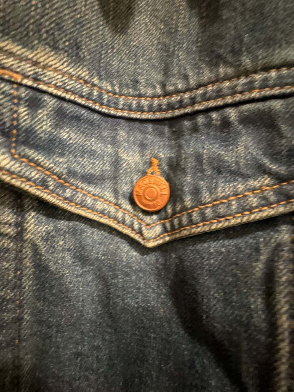 Madewell Classic Denim Jean Jacket Medium Wash Size M - Picture 4 of 13